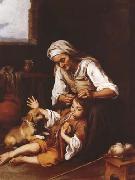 Bartolome Esteban Murillo The Toilette (mk08) oil